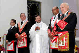 brazil, freemasons, catholic church