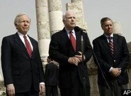Liberman, John McCain, Graham, Senators, Freemasonry, Freemasons, Masonic 