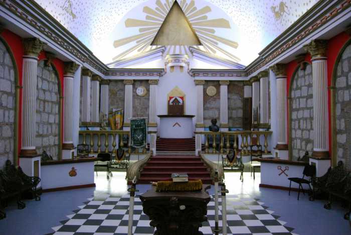 Horus, Masonic Lodge Room