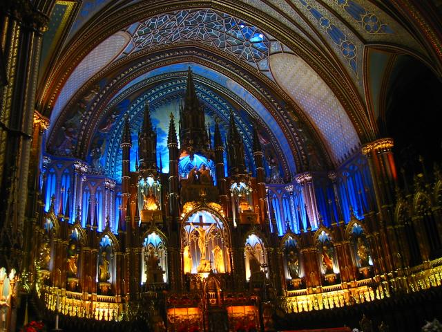 Notre Dame Cathedral, Montréal