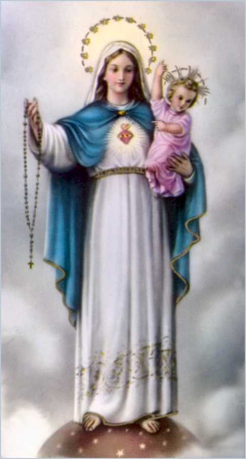 Mother Mary and Baby Jesus