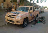 Terrorist Pick-up Truck, Syria, freemasons, freemasonry