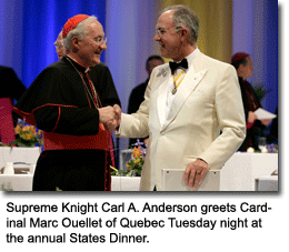 Knights of Columbus Supreme Knight Carl Anderson