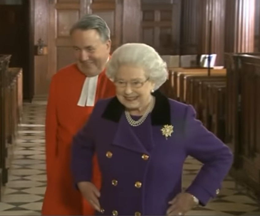 VIDEO: Queen highlights sport, Masonic secret signals, the colour purple, 400th Anniversary of King James Bible,  in Christmas Speech