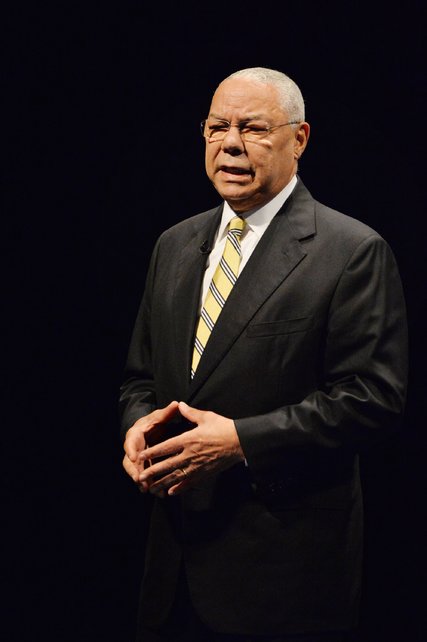 Colin Powell Masonic Handsign