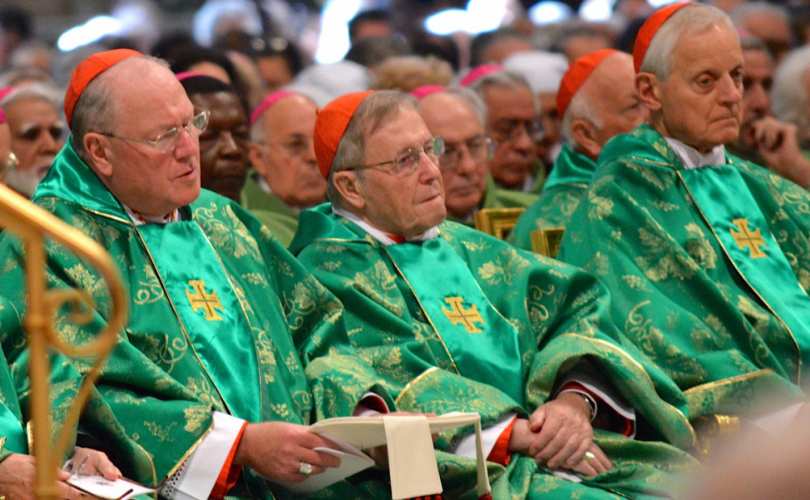 Lifesite News: Washington, D.C. Archbishop Cardinal Donald Wuerl called former St. Louis Archbishop Cardinal Raymond Burke a ‘dissenter’