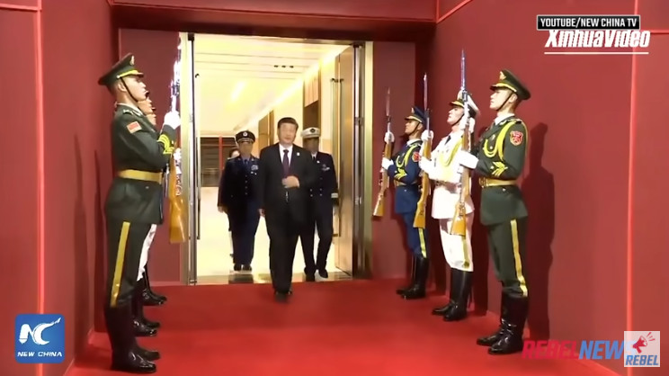 LEAKED: Canadian military ordered to salute China President Xi Jinping, alongside North Korea (VIDEO)
