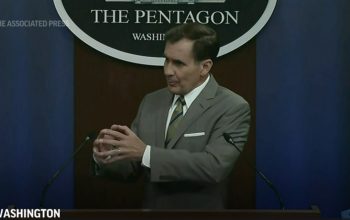 pentagon, defence dept. , National Security Council spokesperson John Kirby
