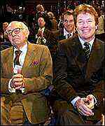 Sir Denis Thatcher and Jim Davidson, freemasons, freemasonry