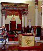 [ image: Freemasons insist it is not a religion]