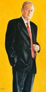 Jean Chretien, Prime Minister, Canada, Official Portrait, Freemasons, Freemasonry, Freemason