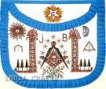 Masonic Apron, UN Blue, Freemasons, freemason, Freemasonry